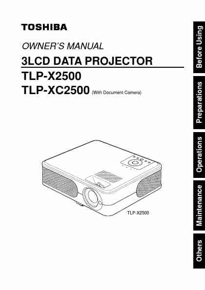 Toshiba Projector TLPXC2500-page_pdf